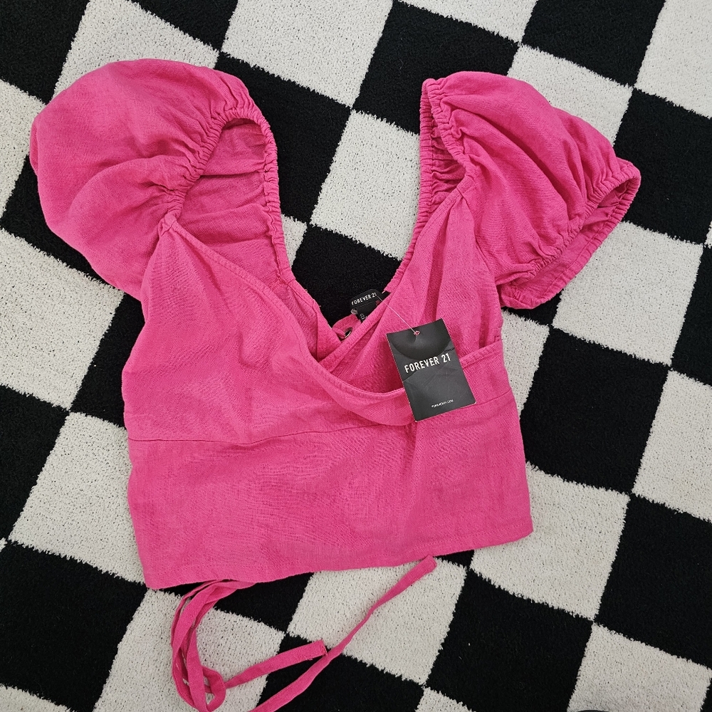 NEW Pink Crop Top